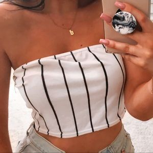 ⭐️PLT striped crop⭐️